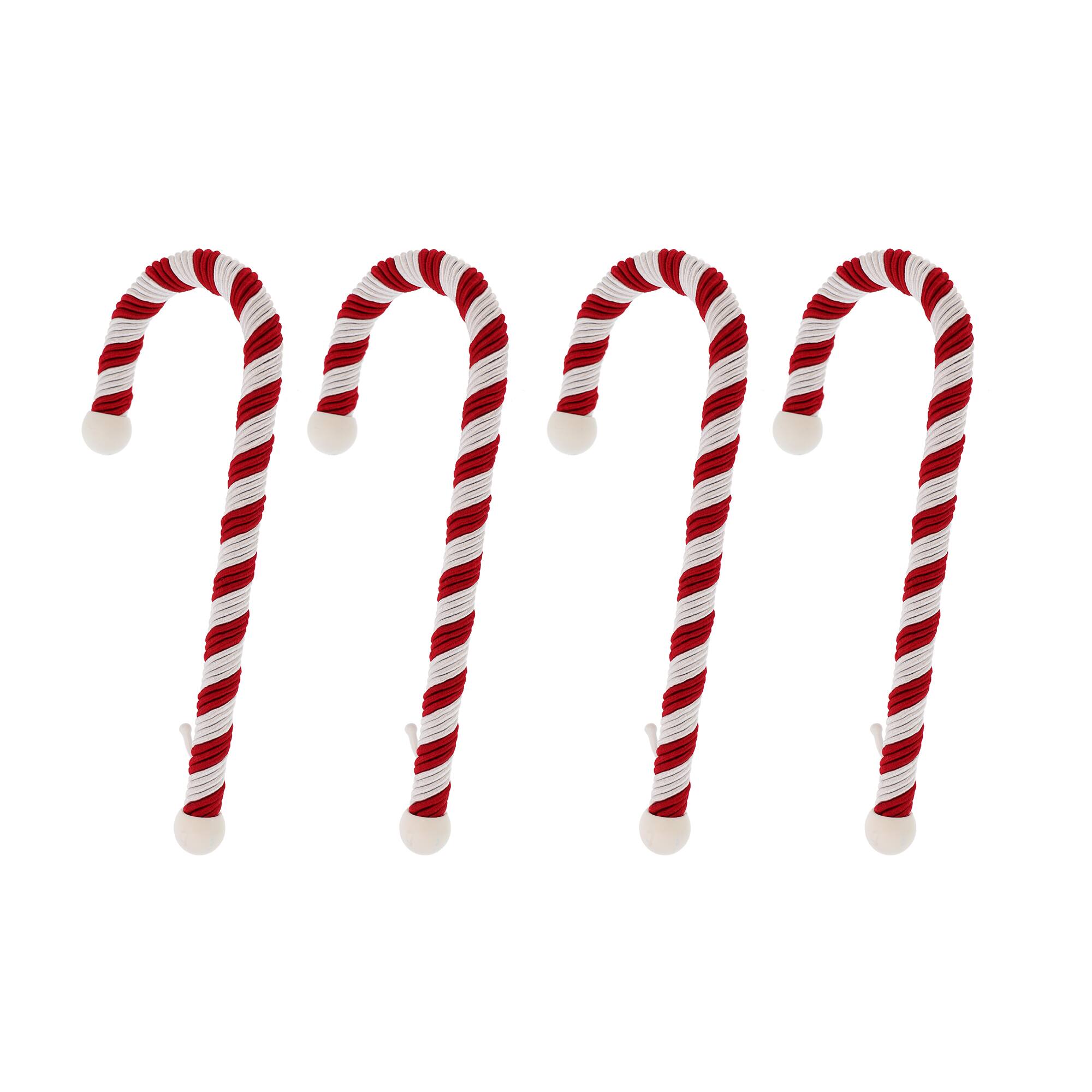 Haute Decor Candy Cane Stocking Holder, 4ct.